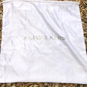 Michael Kors large white handbag dust bag